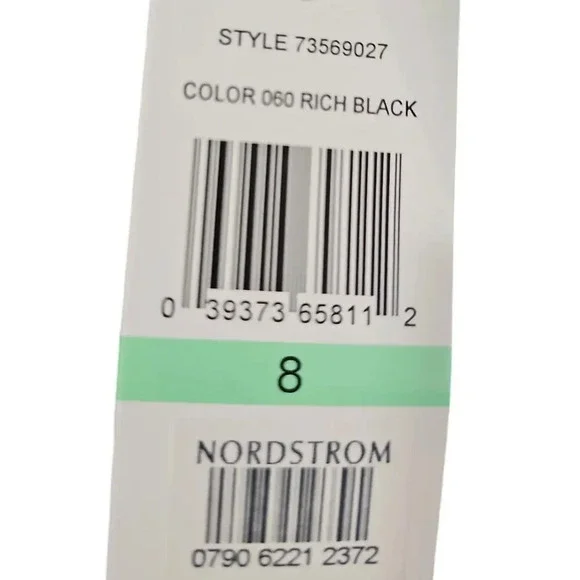 CeCe Lizzie Bell Sleeve Sheath Dress Rich Black Size 8 NWT - Picture 7 of 9